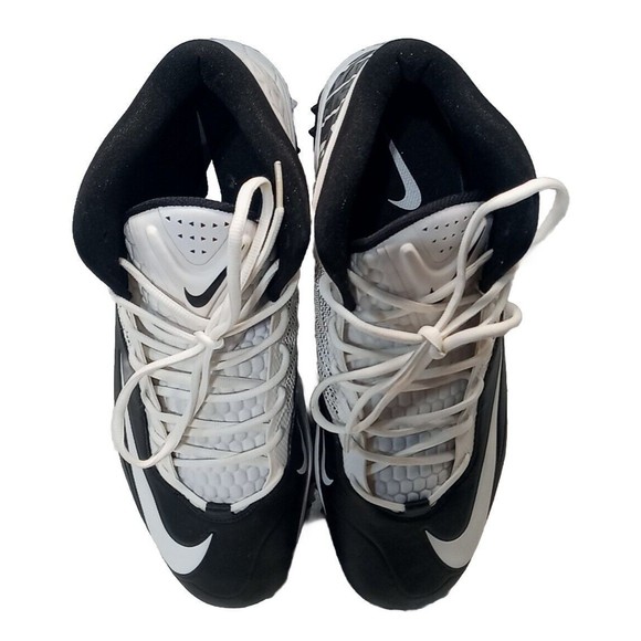 Nike Zoom Code Elite Shark Turf Football Cleats Size 17 White 603351-010 - Picture 6 of 8